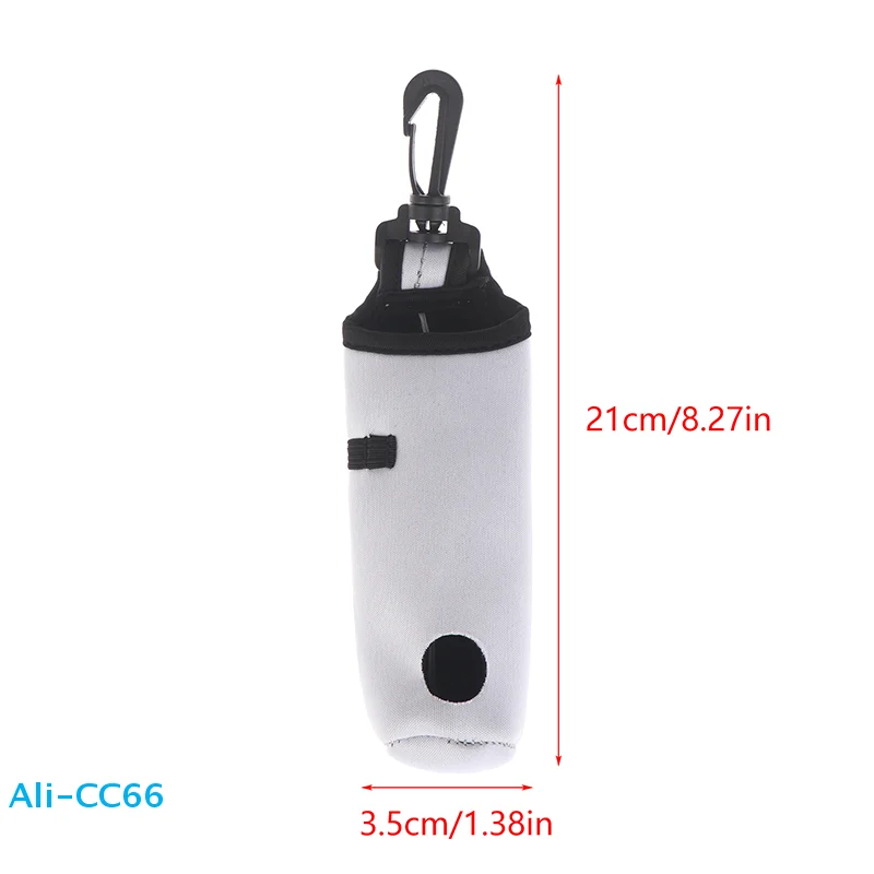 

Держатель для мячей для гольфа из неопрена, 1 шт., сумка-чехол для мячей для гольфа, держатель для мячей для гольфа с клипсой для ремня, портативные аксессуары для гольфа, подарки