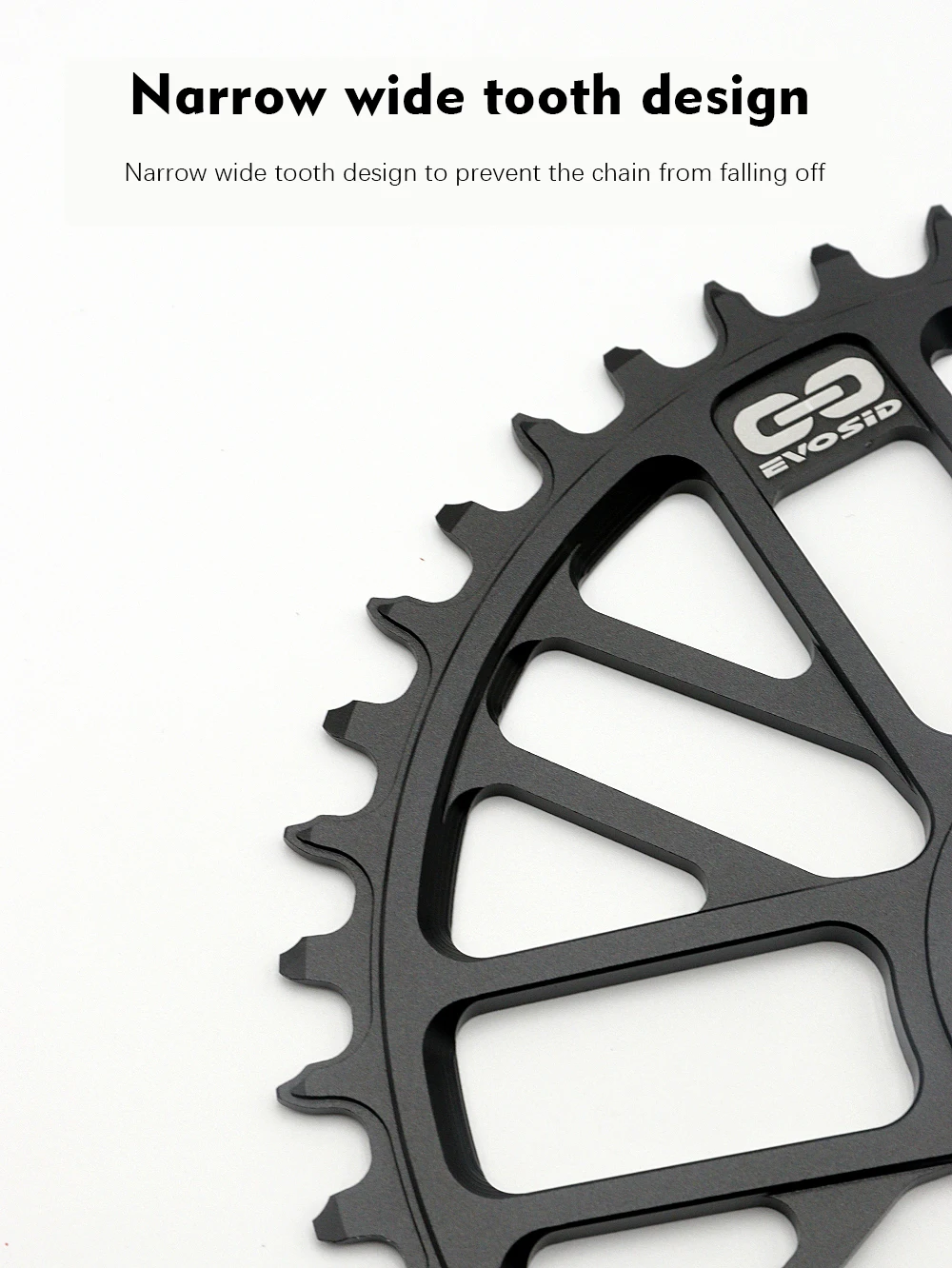 EVOSID Ultraleichte Rennradkurbel 160/165/170 mm Gravel Fahrradkurbelgarnitur 8S 9-12S Faltrad Intregated Kurbel Kettenblatt 40T-50T – Detail 30
