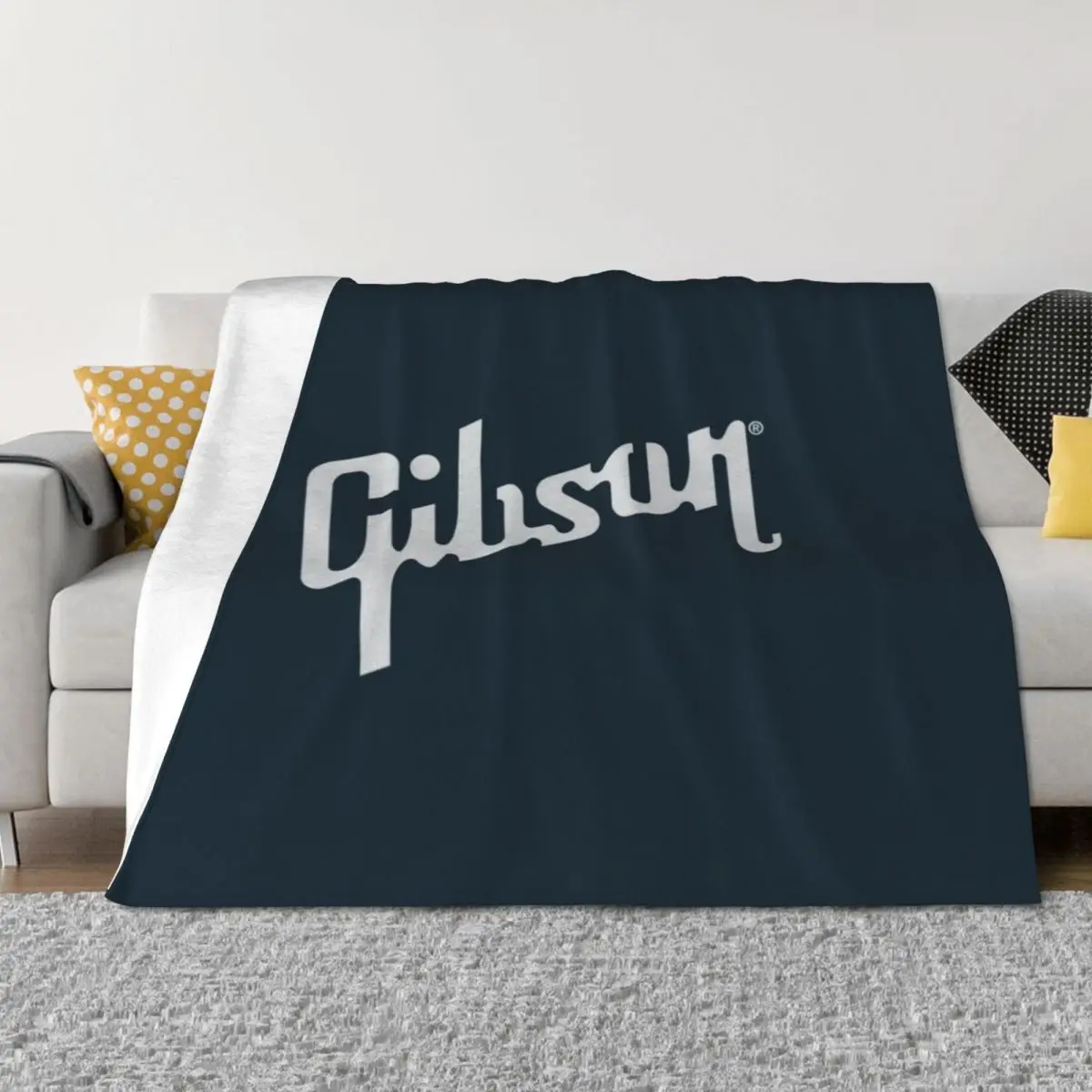 

Gibson Throw Blanket Vintage Warm Furry Polar Blankets