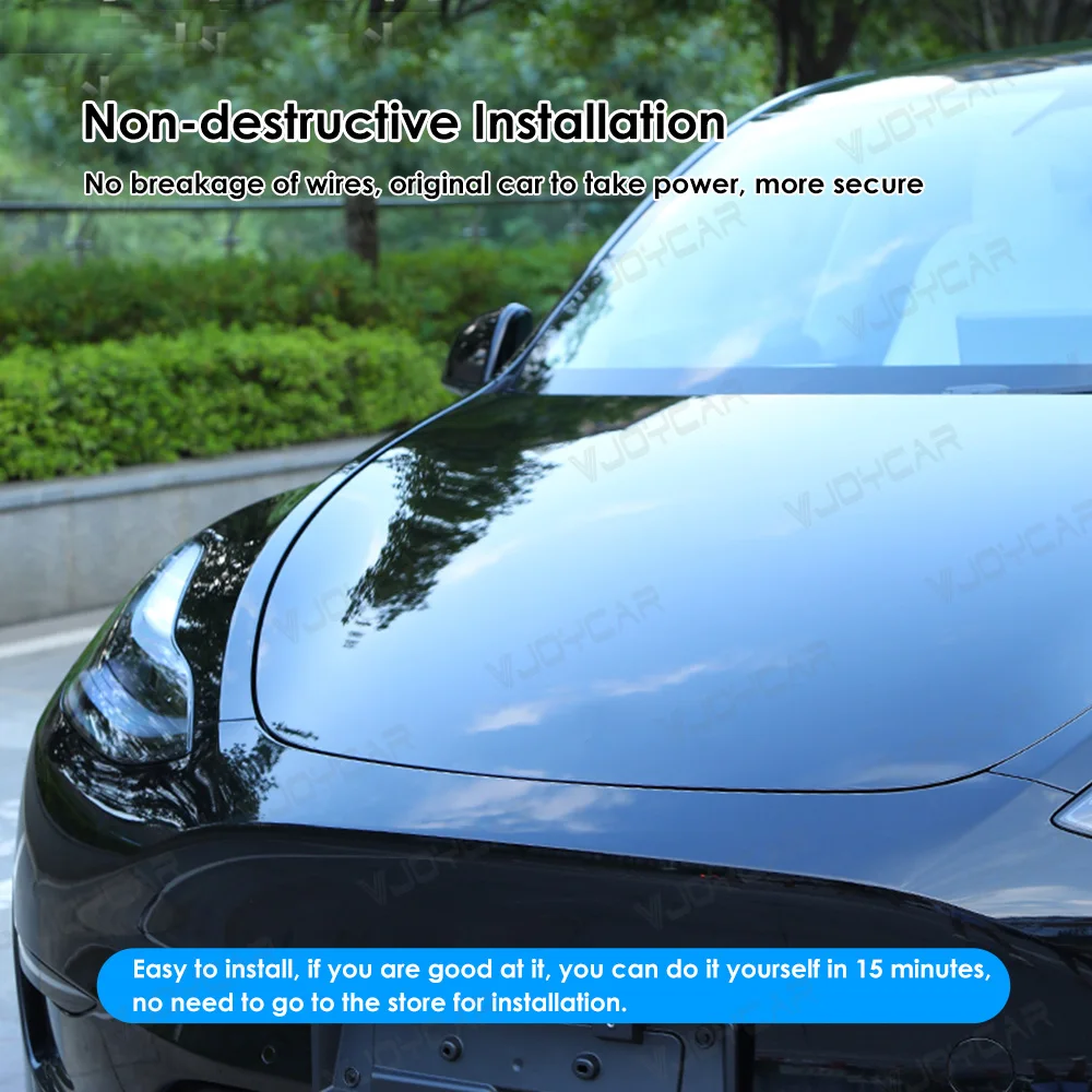 Elektrische Saugverschluss-Funktion für den Vorderkofferraum von Tesla Model Y / Y Juniper / YL / X / S/ 3 Highland Frunk Auto-Closer – Detail 10