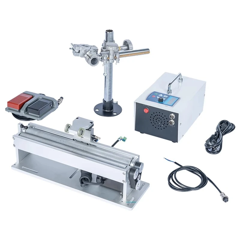 

Circular tube sealing welding tooling laser handheld welding cylindrical marking rotary table roller type rotation visual