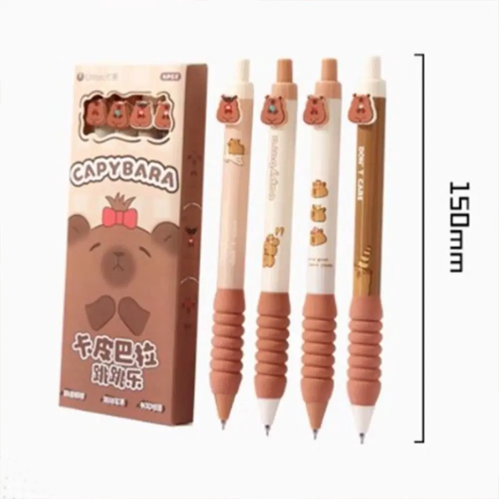 Cancelleria Kawaii Capybara Penna gel Inchiostro blu Cartoon Penna cancellabile ST Pennino 0,5 mm Penna da scrittura carina Studenti
