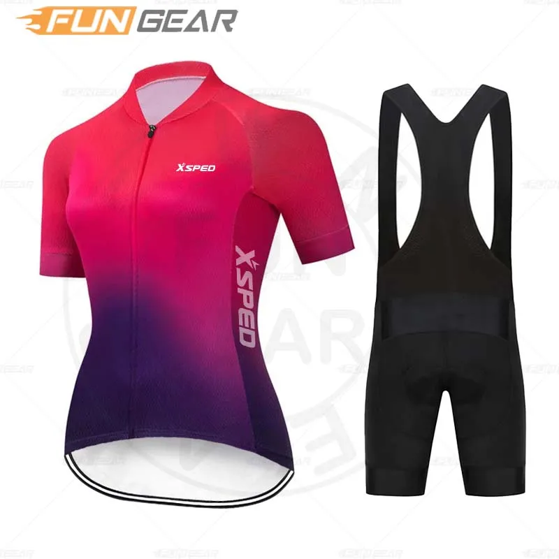 Respirável ciclismo Jersey Set, MTB bicicleta vestuário, bicicleta Sportswear, terno do verão, novo, 2021