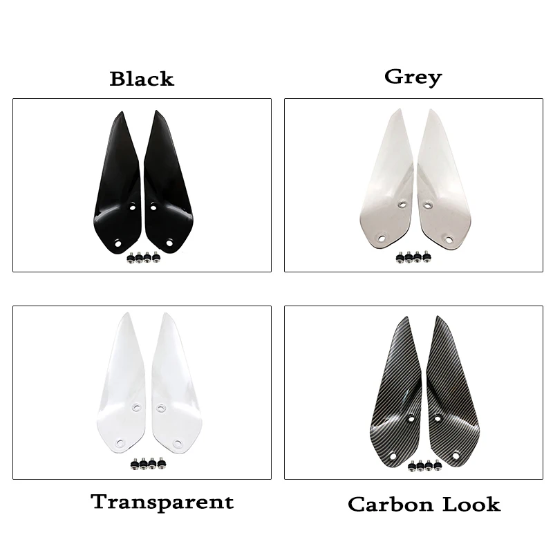 For BMW R1250GS Adventure R1250 GS GSA 2019-2023 Motorcycle Side Deflector Hand Guard Windscreen Spoiler Carbon Windshield