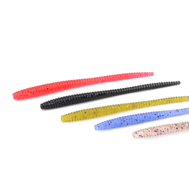 MEREDITH Senko Worm Slow Меки примамки SinkingTrout Worm 60 mm 80 mm Изкуствени примамки за риболов Морски червеи Меки примамки за риболов на земни червеи