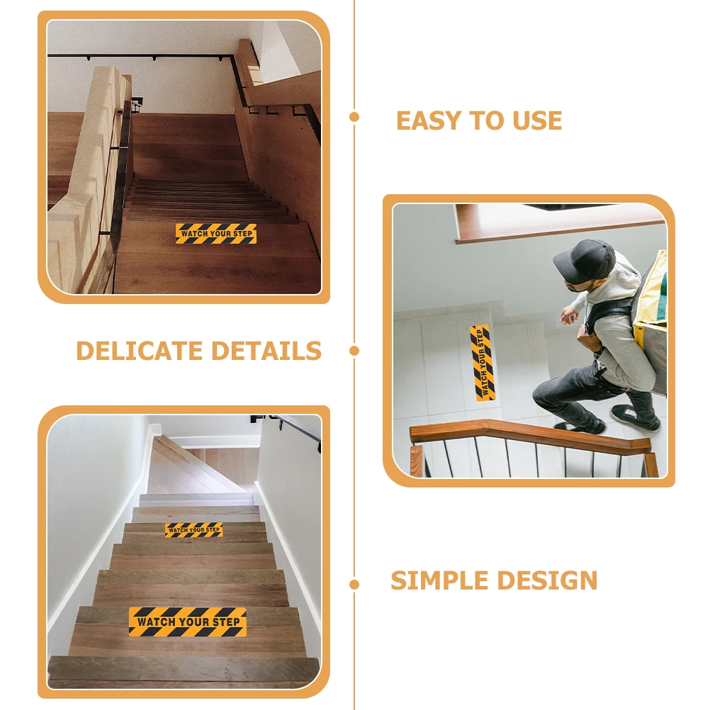 

Waterproof Non-Slip Stickers Caution Warning Decals Wet Floor Sign Durable Skid Resistant Tape for Outdoor Stairs Construction