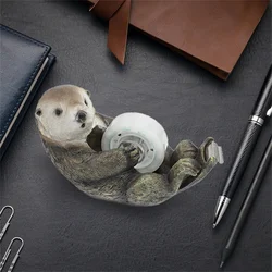 1PC/Gesimuleerde Dierenotter Tape Dispenser - Leuke Briefpapier Set - Dierentapsnijder voor Bureau en Kantoorgebruik