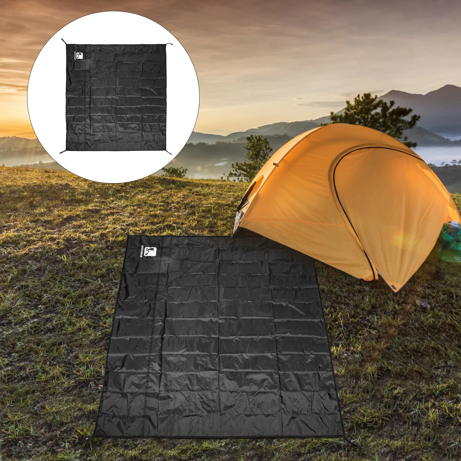 

Tent Floor Mat Canopy Ground Cloth Outdoor Camping Accessory Tarps Fold Picnic Oxford Wear-resist Tents