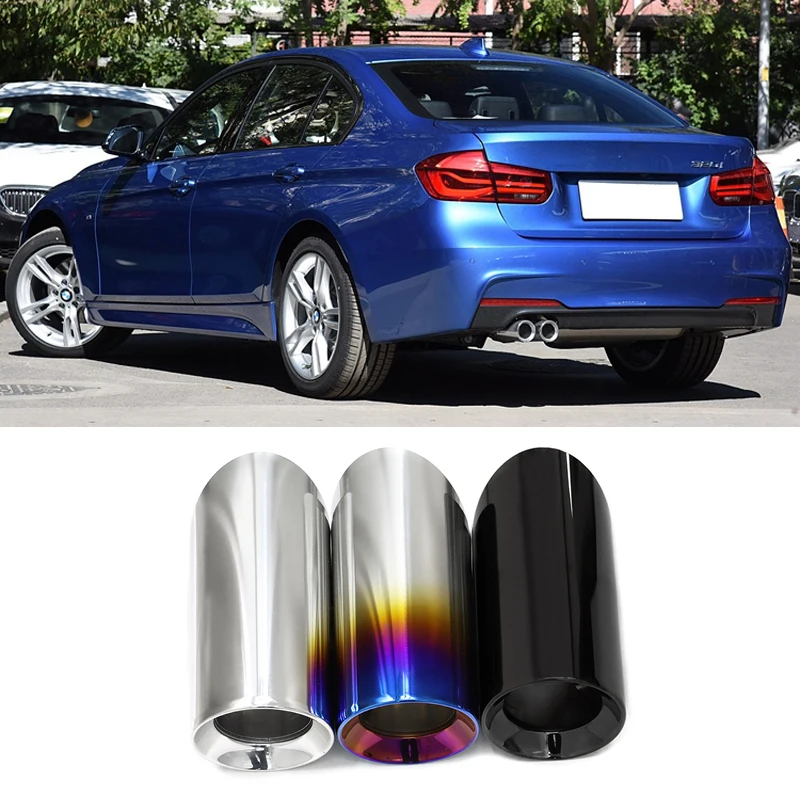 Stainless Steel Exhaut tips For BMW F20 F21 M135 F22 F23 M235i M240i F30 F31 335i 340i F34 F32 F33 435i 440i Exhaust Trim Cover