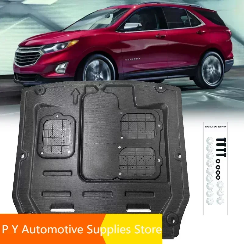 For Ford Explorer 2017-2020 Under Engine Guard Board Splash Shield Mud Fender Plate Cover Black Car Mudflap Mudapron Mudguard