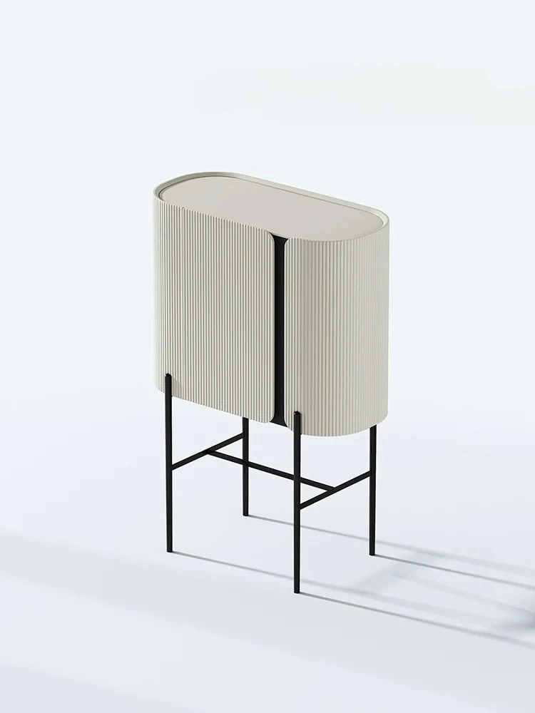 

Light Luxury and Simplicity Modern Paint Chest of Drawers Living Room Home Curio Cabinet Designer Storage Side Cabinet