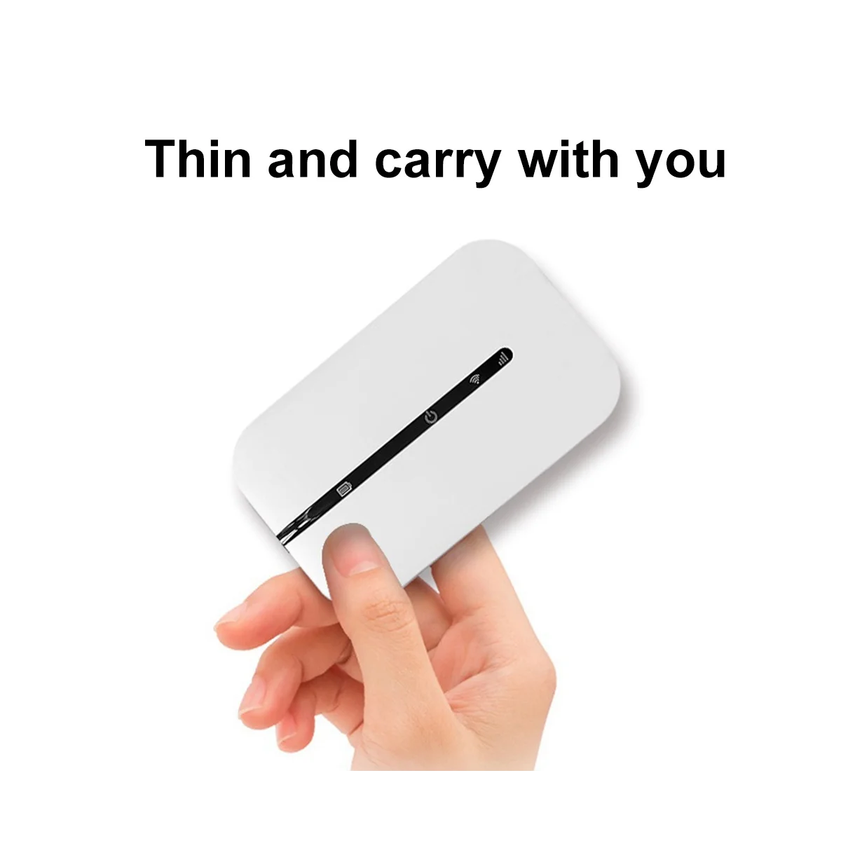 4G Pocket MiFi WiFi Router 150Mbps WiFi Modem Car Mobile Wifi Hotspot Wireless con Slot per Sim Card WiFi portatile