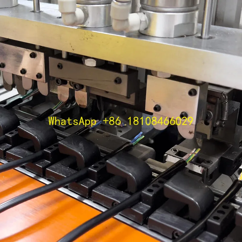 آلة تجريد معدات معالجة تسخير الأسلاك، آلة تجريد، سلك دائري ثلاثي النواة