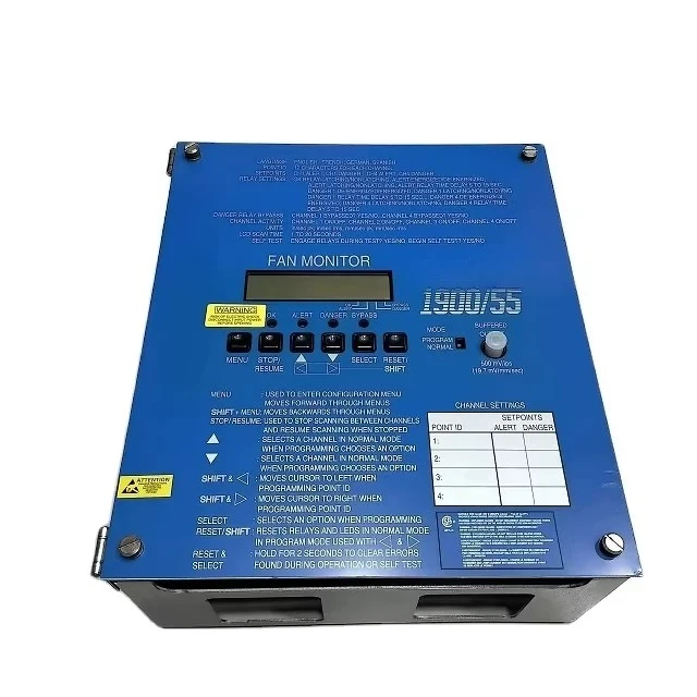 1900/55-01-02-01-00  Fan Vibration Monitoring Series  Dual-channel