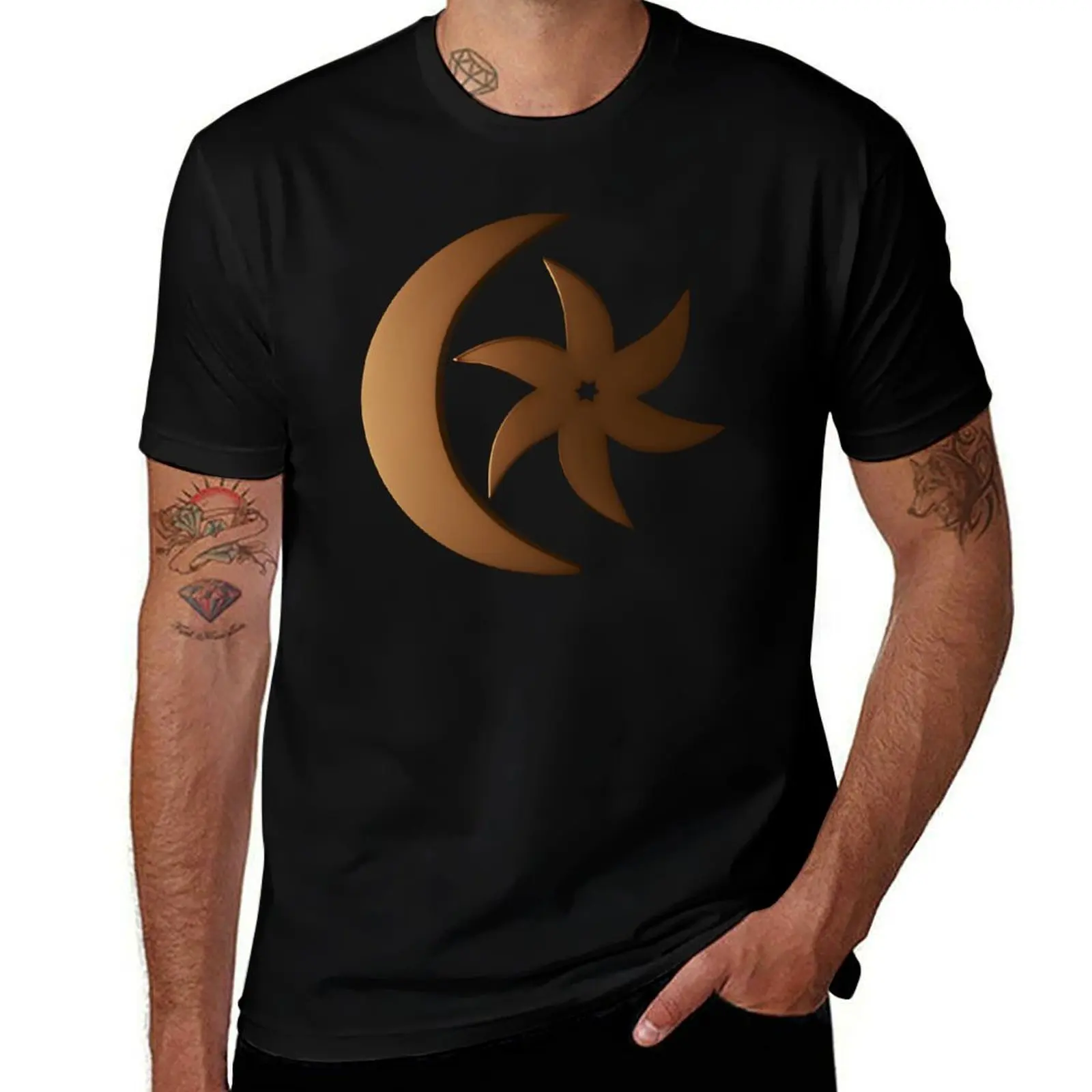 

Morrowind Moon and Star Symbol T-Shirt vintage anime shirt summer 2025 cheap stuff man t shirt t shirt men