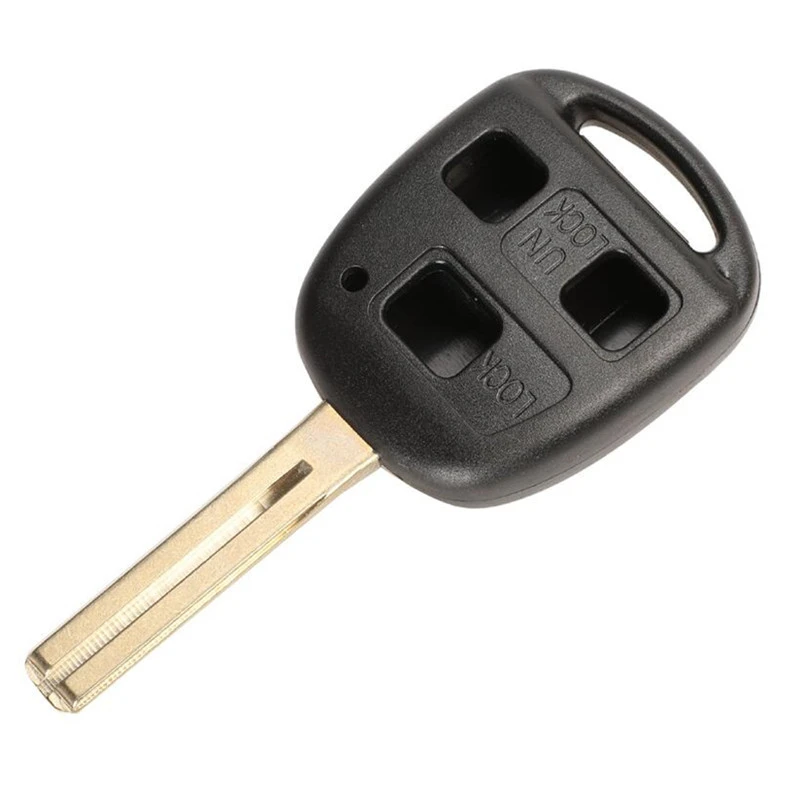 XIEAILI 10Pcs Replacement Case Transponder Remote Key Shell For Lexus ES300/ES400/LX400 TOY48 Blade K531