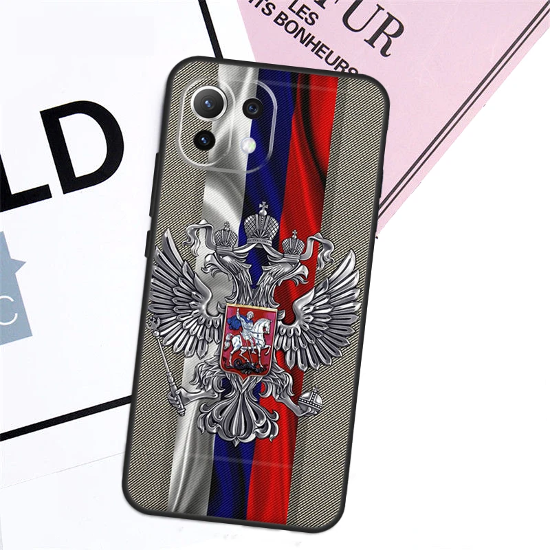 Coat Of Arms Russian CCCP Flag Case For Xiaomi 13T Pro 14 11T 12T 12 13 Lite POCO F5 X3 X4 X5 X6 Pro F3 M5s M6 Pro Cover