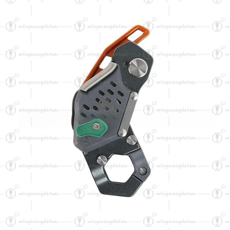 STOP Self-Locking Manual Descender Climbing Descender High-Altitude Operation Safety Protector Retarder