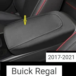 For Buick Regal 2017 2018 2019 2020 2021 Customzied Microfibre Leather Center Armrest box Cover car interior accessories