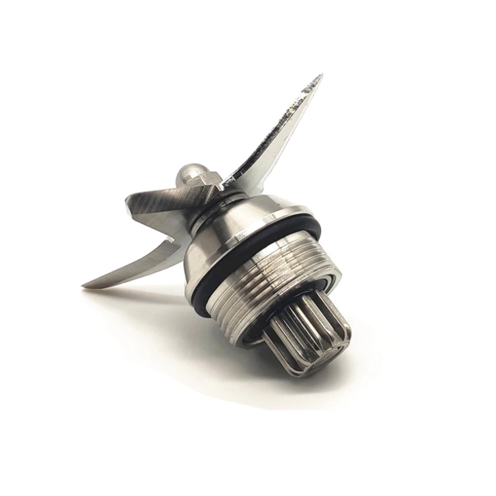 ใบมีดปั่นสแตนเลส4ใบชิ้นส่วนอะไหล่ประกอบใบมีดเปียกเหมาะสำหรับ Vitamix ICE