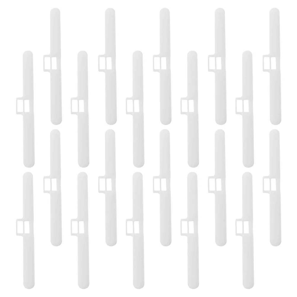

20 Pcs Curtain Hanging Piece Blind Fixers Replacement Slats Window Blinds Parts Plastic Hangers Accessory