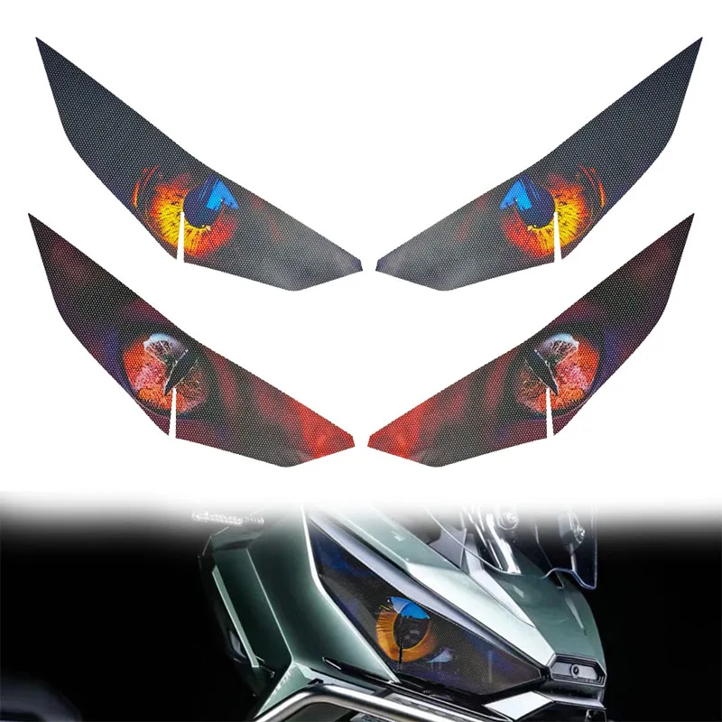 

Waterproof Motorcycle Headlight Guard Stickers Motorbike Head Light Decal Protection For Zontes 368G 368 G 368g 2024 Accessories
