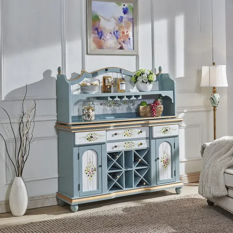 

Painted rural retro side cabinet