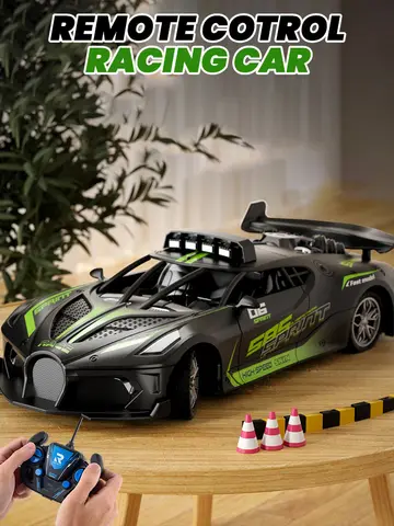 Rc Car 4Ch Szybki zdalnie sterowany samochód wyścigowy Drift Elektryczny samochód sportowy Zabawka Model pojazdu Zabawki dla chłopców Prezent urodzinowy dla dzieci