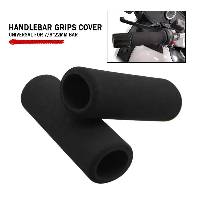 

Anti Vibration 7/8" 22mm Handle Grips Cover Slip-on Handlebar Cuff Cover For Motocross Motorcycle Dirt Pit Bike Electric Scooter