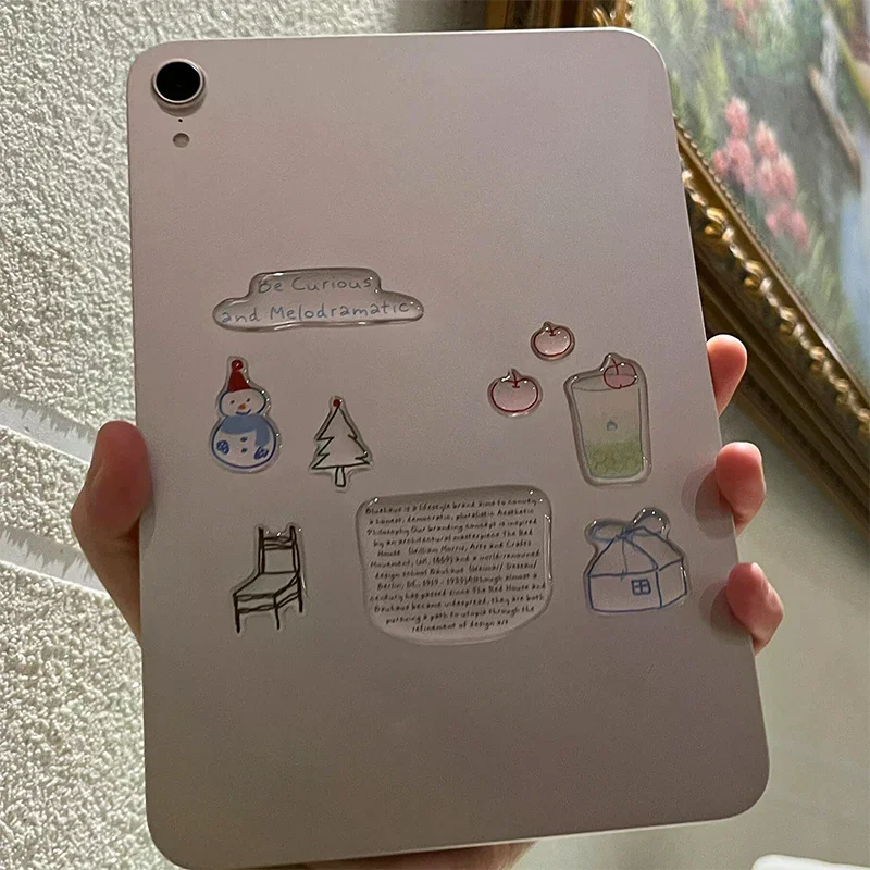 

Cartoon 3D Epoxy Stickers DIY Phone Cases Computer Journals CCD Tablet Decorations