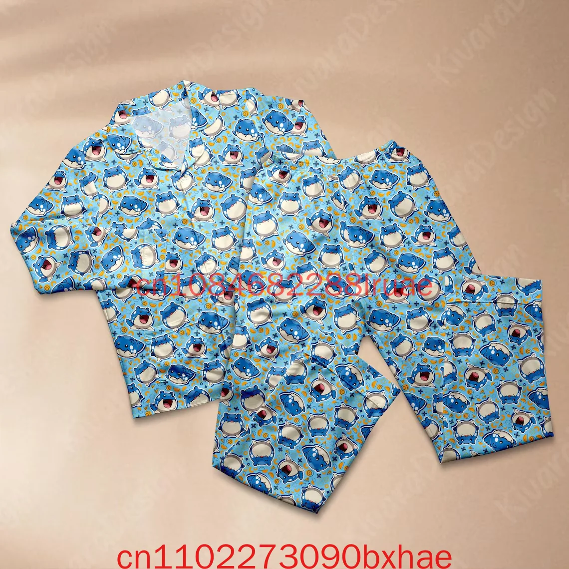 

2026 New Sphealy Pajamas Cute Pajamas Set 3D Print Anime Pajamas Comfort for Adult Fans