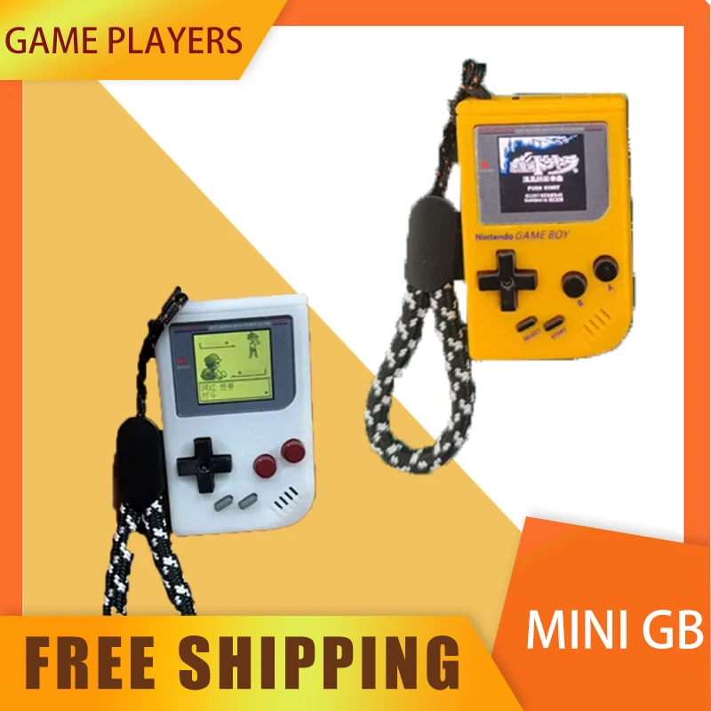 

Mini Gb Game Classic Nostalgic Portable Handheld Game Console Custom Tf Card 100+ Game For Gameboy Games Birthday Gifts