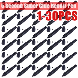 5 Second Fix Glue No UV Light Quick Dry Welding Compound Repair Liquid Plastic Pen Super-powered Fix Glue Refill Pen 1-30pcs