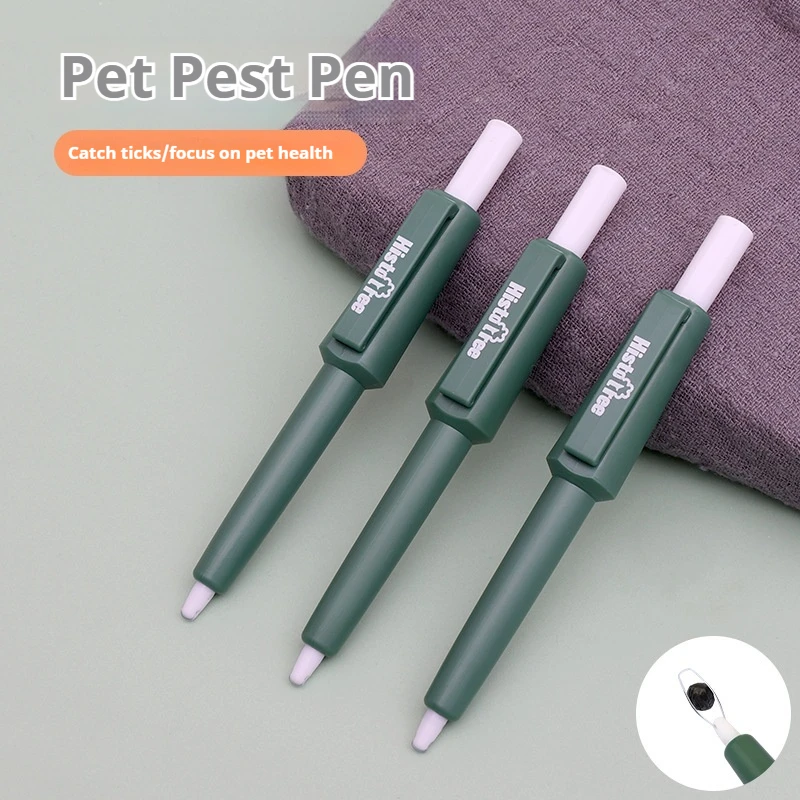 Tick Remover Dog Lice Removal Pet Cleaning Tools Tick Catching Device Lice Killing and Catching Device Pet Supplies