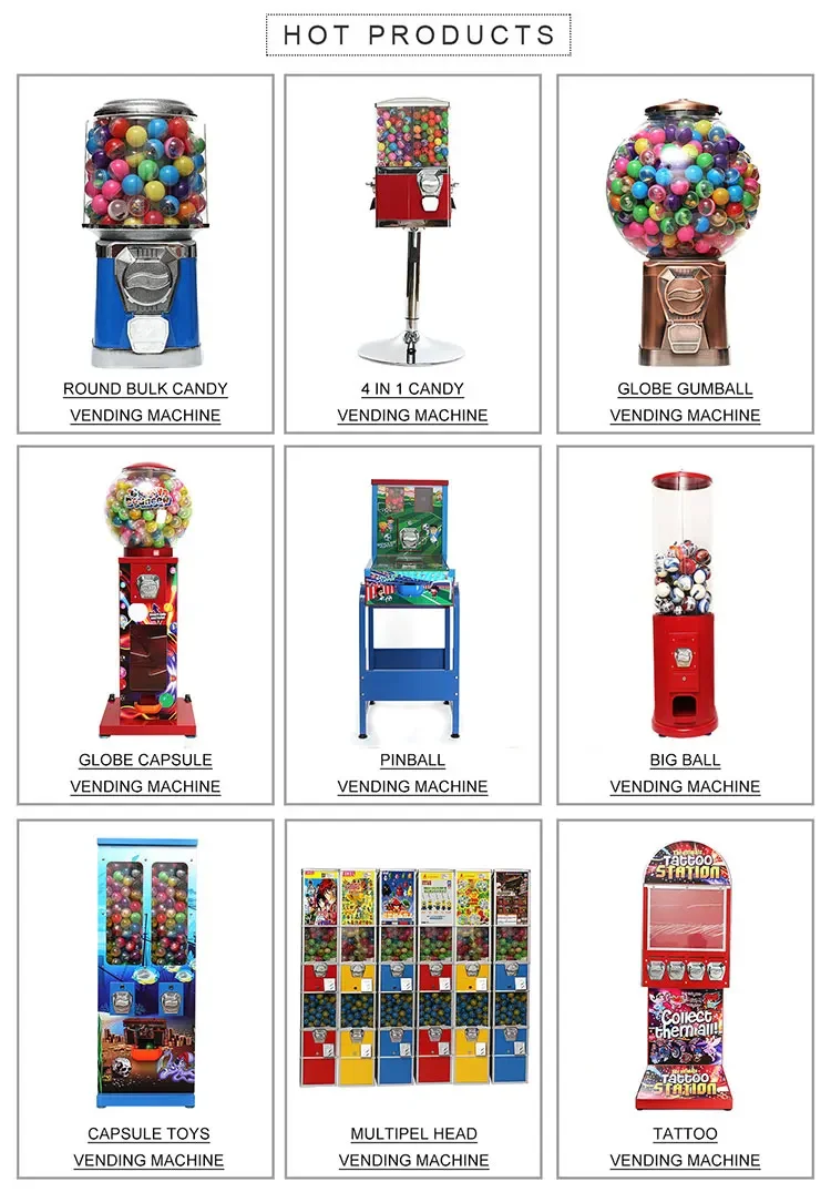 Unique Wholesale New Product Outdoor Sticker Tattoo Vending Machine