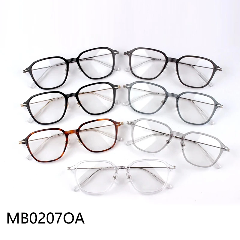

Titanium Ultra Light Glasses Frame Women Men Round Optical Glasses MB0207OA Prescription glasses