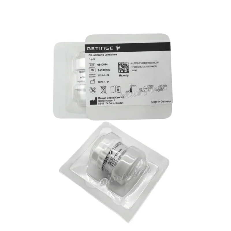 1Brand new, individually packaged6640044The battery is suitable forMaquet Servo-I/Servo-SVentilator oxygen sensor