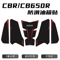 For Honda CBR650R CB650R CBR CB 650R 2019-2024 Side Fuel Tank Pad Tank Pads Protector Stickers Decal Gas Knee Grip Traction Pad