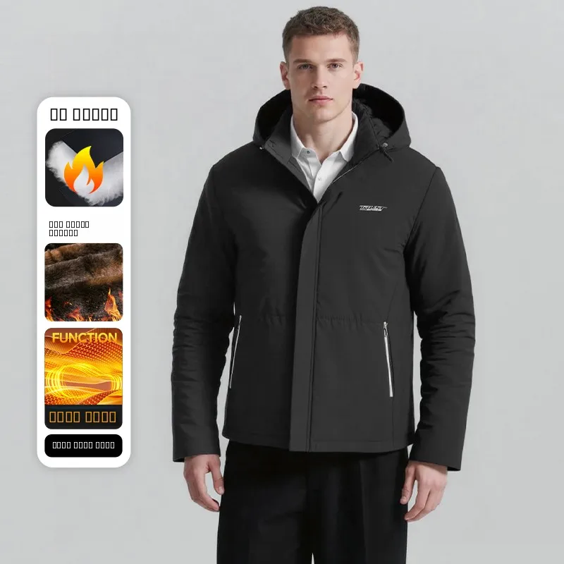 قبعة Jaet ort Sle القطنية للرجال قابلة للفصل مقاومة للرياح وقابلة للتنفس كاجوال مناسبة لجميع المواسم والشتاء وصلت حديثًا من Busin Gen... #2