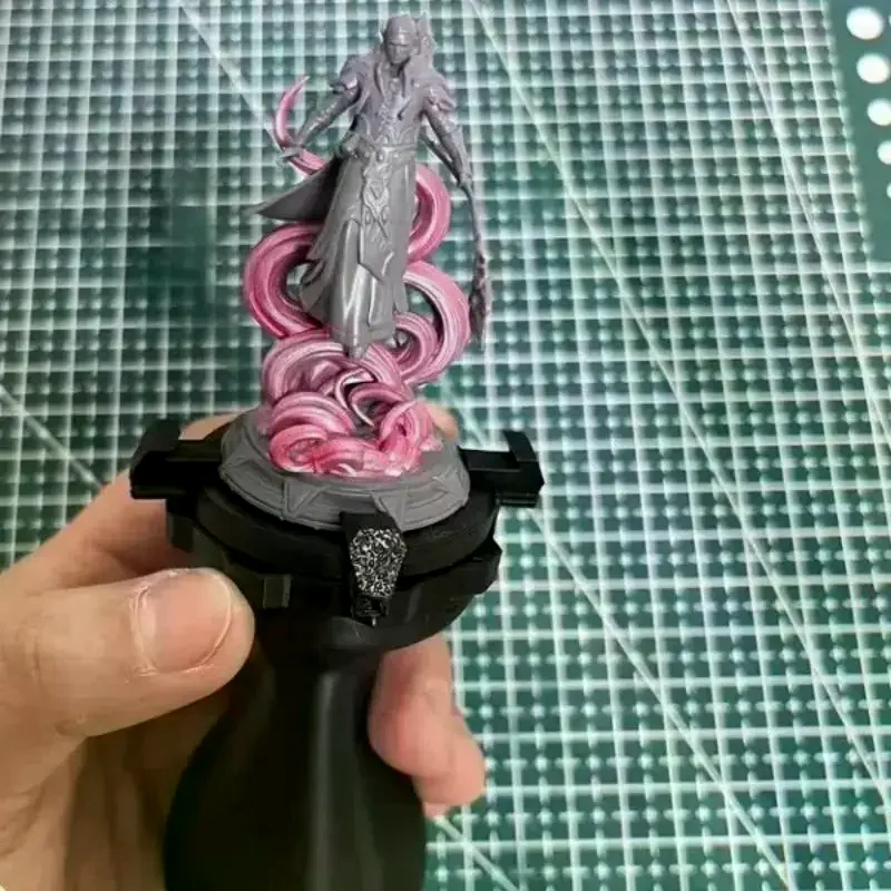 Miniature Painting Holder Stabilizer Handheld Painted Fixed Table Holder 3D Printed Model Paint Stand for Professional & Amateur