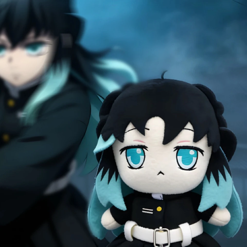 * NUOVO IN MAGAZZINO 26 centimetri Demoni Slayer Tokitou Muichiro Giocattoli di Peluche Carino Morbido Farcito Home Room Decor Bambole Per Il Compleanno Regalo Di Natale