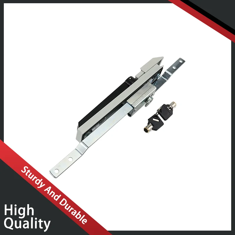 Beige Marble Core Heaven And Earth Connecting Rod Lock Distribution Box Cabinet Handle Rotating Zinc Alloy