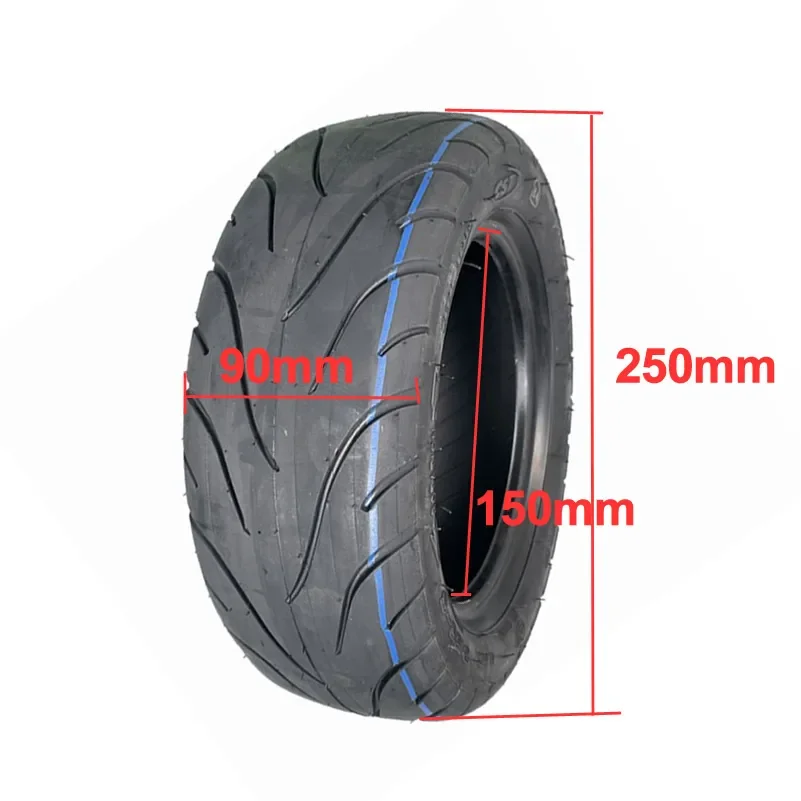 CST 3.50-6 Vacuum Tire for Electric Scooter Parts Thickening Tubeless Explosion-proof Tyre 10x4.00-6 90/65-6 Universal Tire