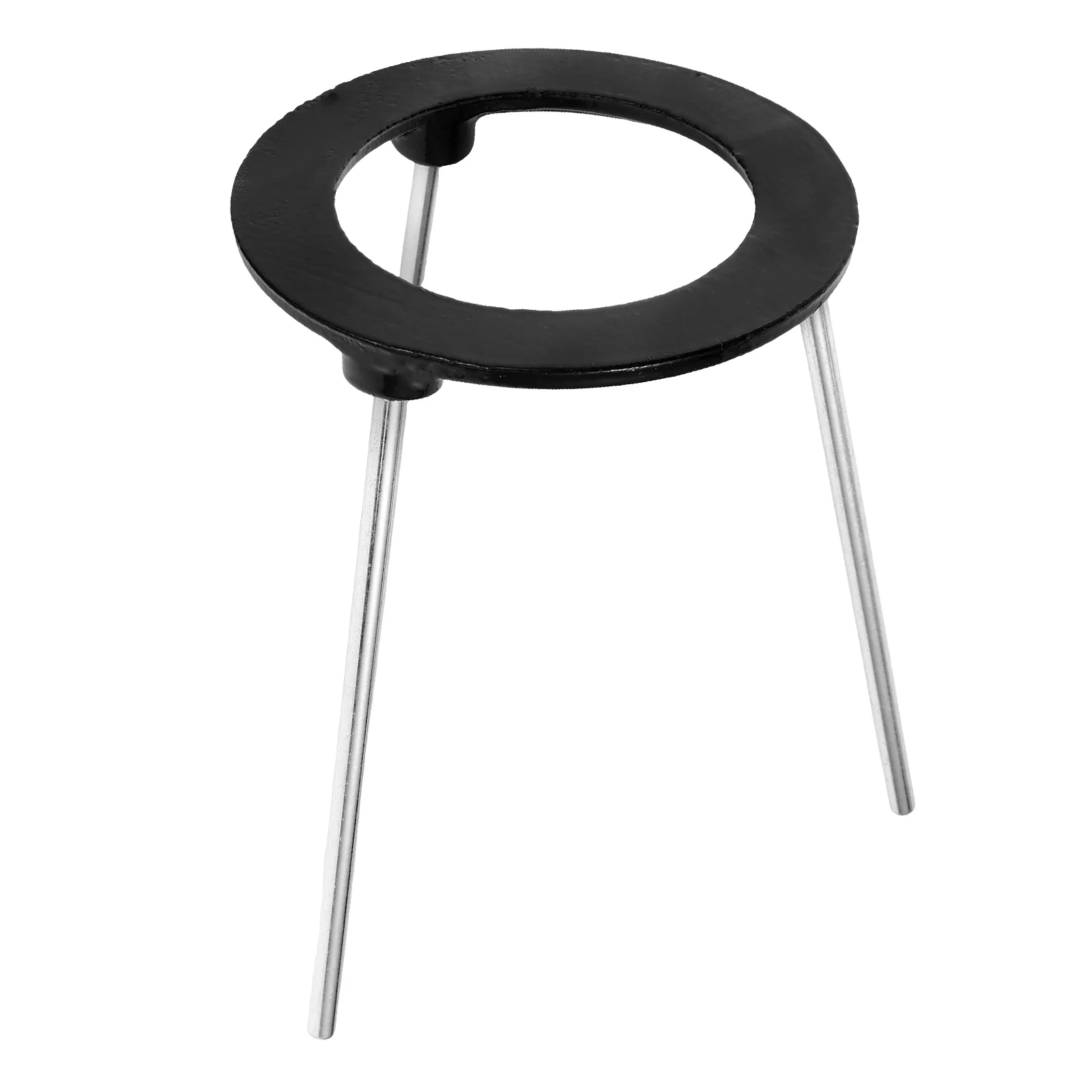 

Chemistry Lab Tripod Stand Detachable Iron Holder Experiment Equipment Alcohol Lamp Support Stable Construction