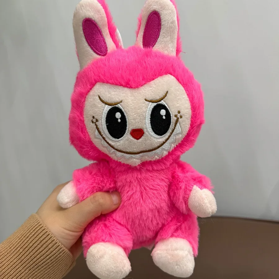 Anime Monster Labubu Kawaii pluszowa brelok zabawka Model figurki prezent lalki z kreskówek miękka pluszowa Pushie wystrój torby zabawka prezenty