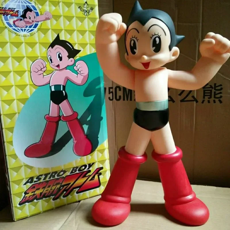 40CM Large Anime AstroBoy Mighty Atom Figure Tetsuwan Atom Movable PVC Action Figures Statue Collection Model Toys Holiday Gifts