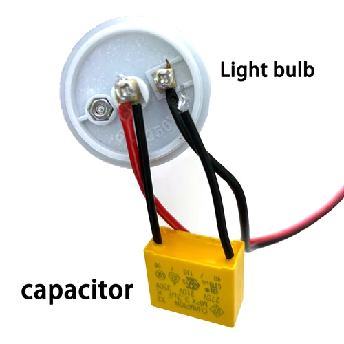 Imagen 2 del producto Condensador de seguridad de 4,7 UF, 275 V, 275 VCA, 225, paso de 27 mm, condensador de película de polipropileno adecuado para interruptores táctiles inteligentes sin neutro