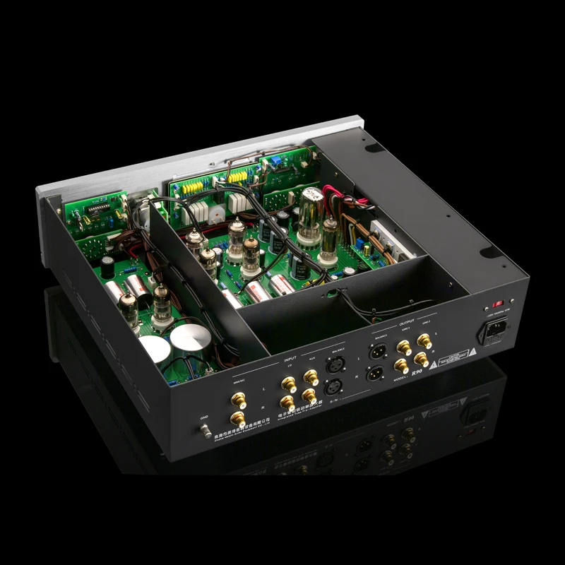 

MUZISHARE R90 bile preamplifier power amplifier fever grade pure tube preamplifier with frequency adjustment