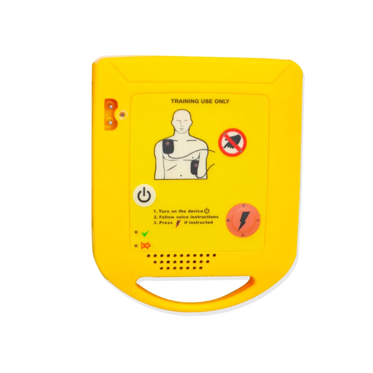 AED Trainer Mini Automatic External Defibrillator XFT First Aid Training Kit Training Machine In Spanish + 1 CPR Face Shield