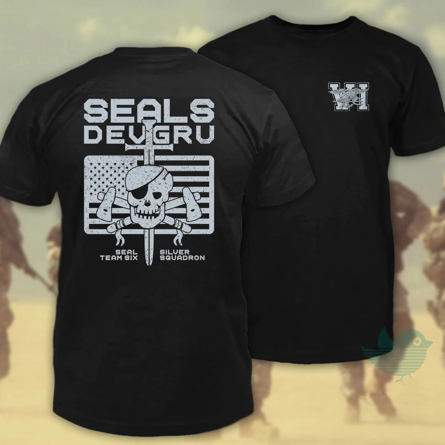 Футболка Naval SEALs DEVGRU Seal Team 6 Six Silver Team, 100% хлопок, с круглым вырезом, летняя повседневная мужская футболка с коротким рукавом, размер S-3XL